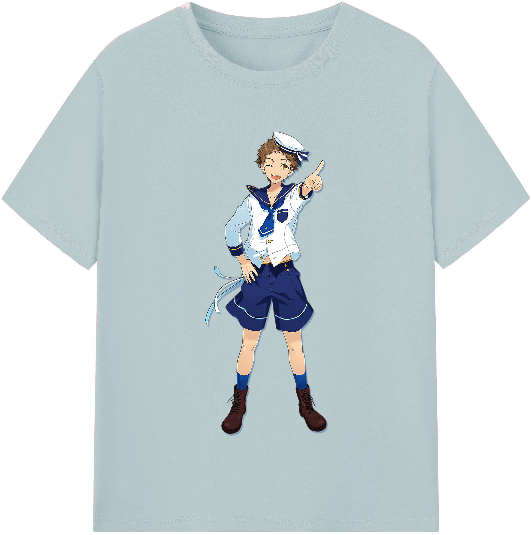 （画像用） あんさんぶるスターズ! Ensemble Stars 綿100％半袖Tシャツ（フロントプリント）